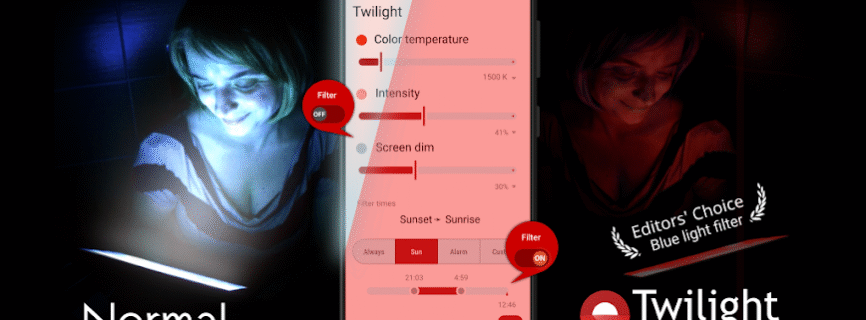 Twilight: Blue light filter v14.3 MOD APK [Pro Unlocked] for Android